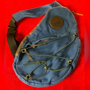 Duluth Pack Blue Sling Bag